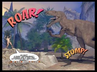 Cretaceous loceklis 3d gejs komikss sci-fi netīras filma stāsts